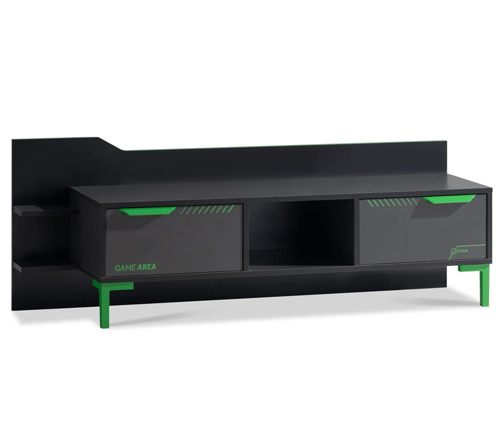 Caploonba Targon Gamer TV Állvány előlnézet