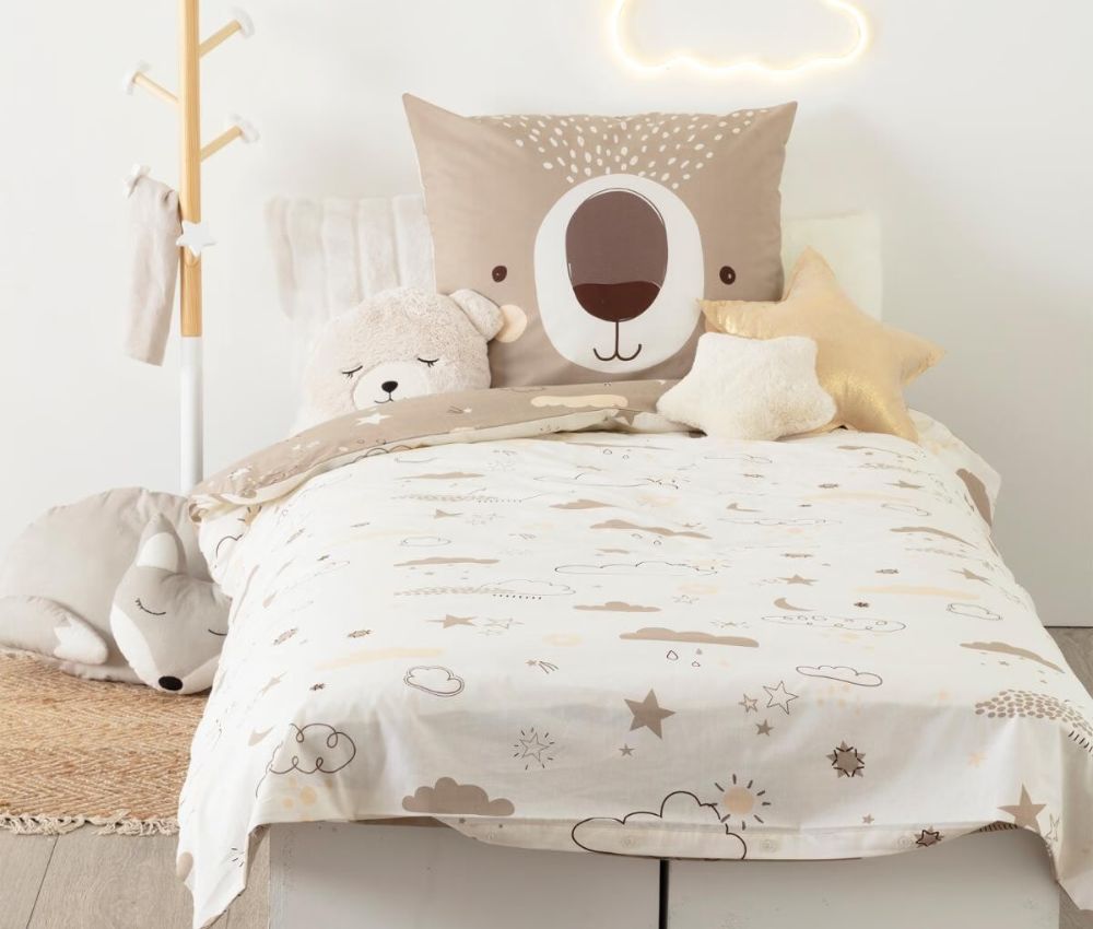 Lullaby Macis Gyerek Ágyneműhuzat Szett előnézet