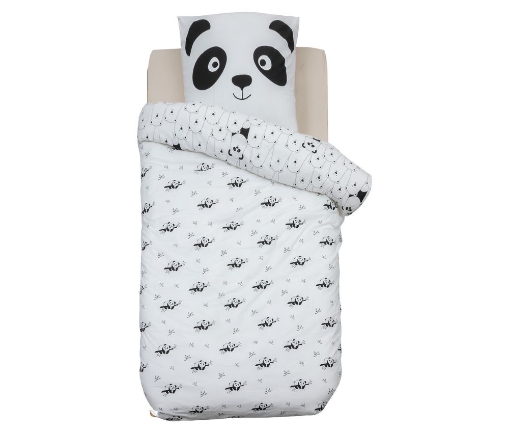 Lullaby Panda Gyerek Ágyneműhuzat Szett részletfotó