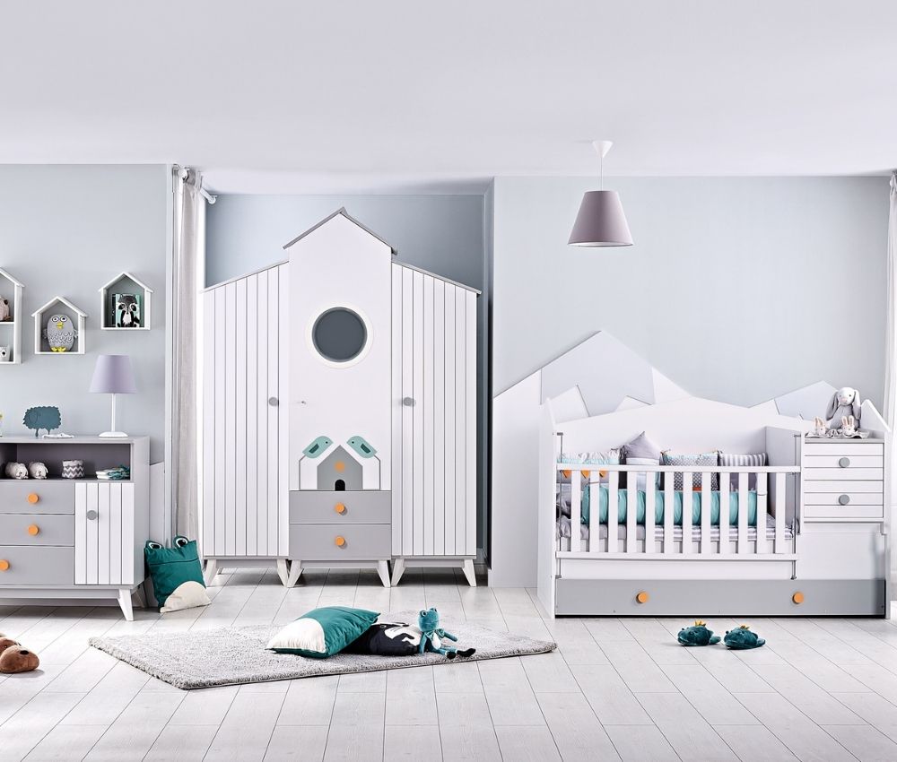 Caploonba Birdhouse Bal 1 ajtós szekrény