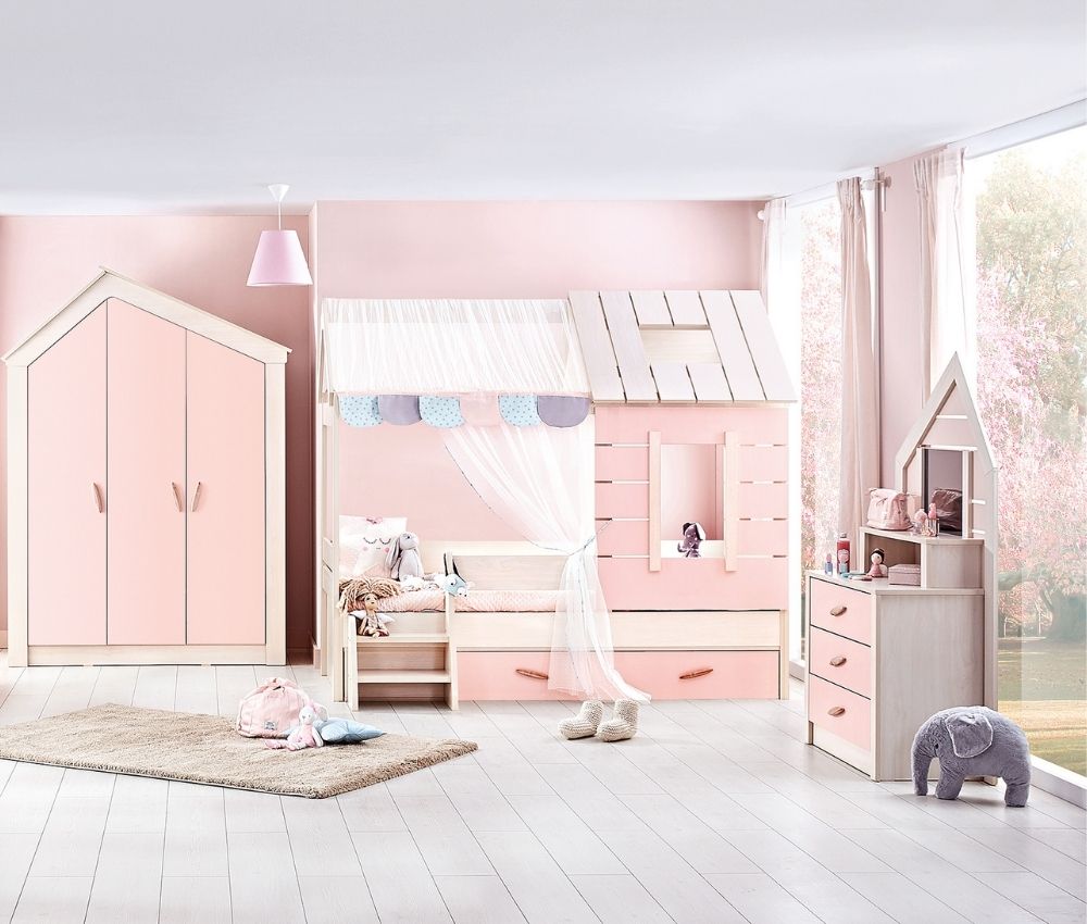 Caploonba Pink House Komód