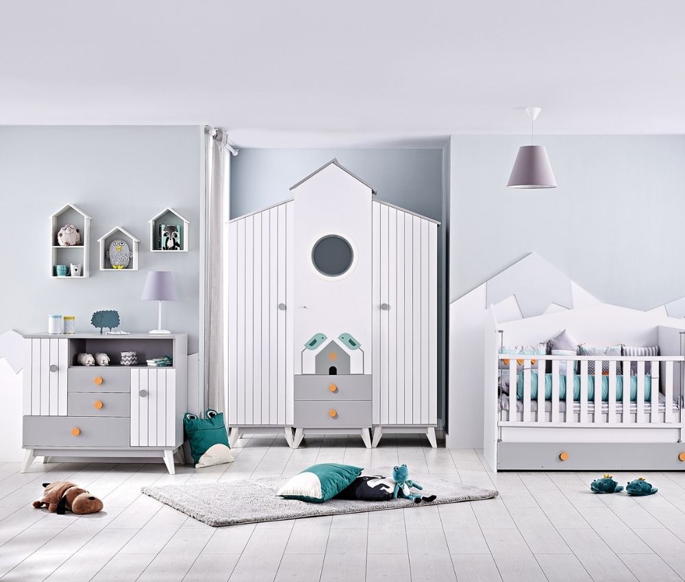 Caploonba Bird House fali polc 