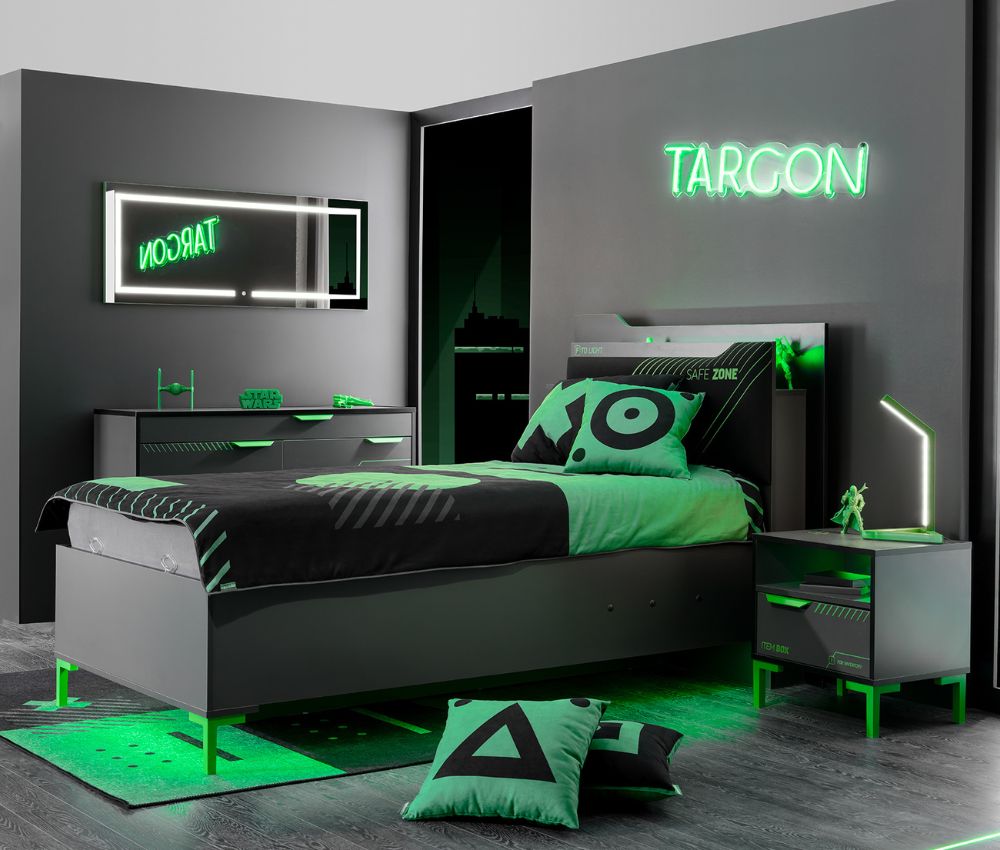 Targon Komód Plus – modern gamer stílusban