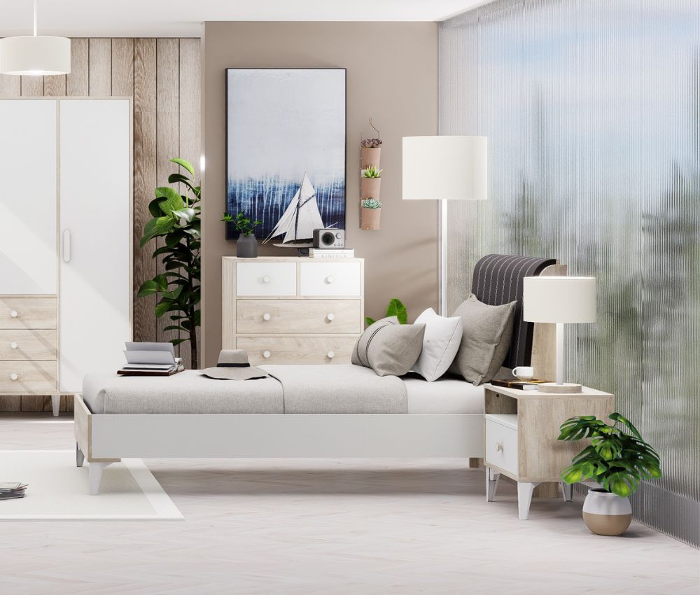 Caploonba Ekvador ágy 120×200 cm elölnézet