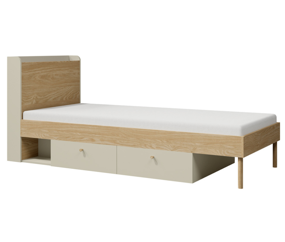 Lurevo Mika Cashmere Ágyneműtartós Gyerekágy részlet