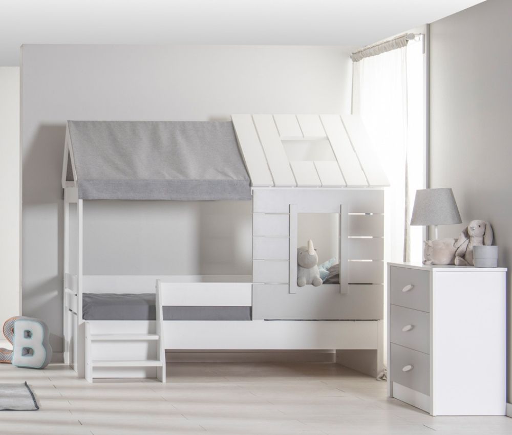 Caploonba My House White komód – előlnézet