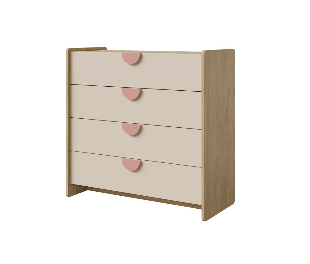 Lurevo Nova Rose fiókos komód