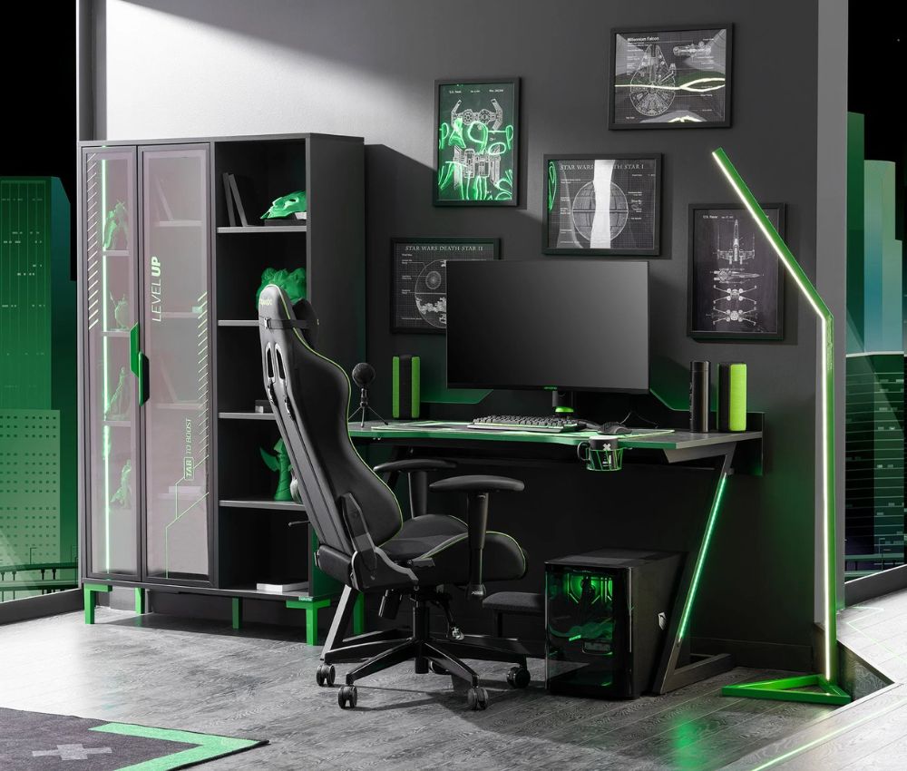 Caploonba Targon Gamer Szék előlnézet