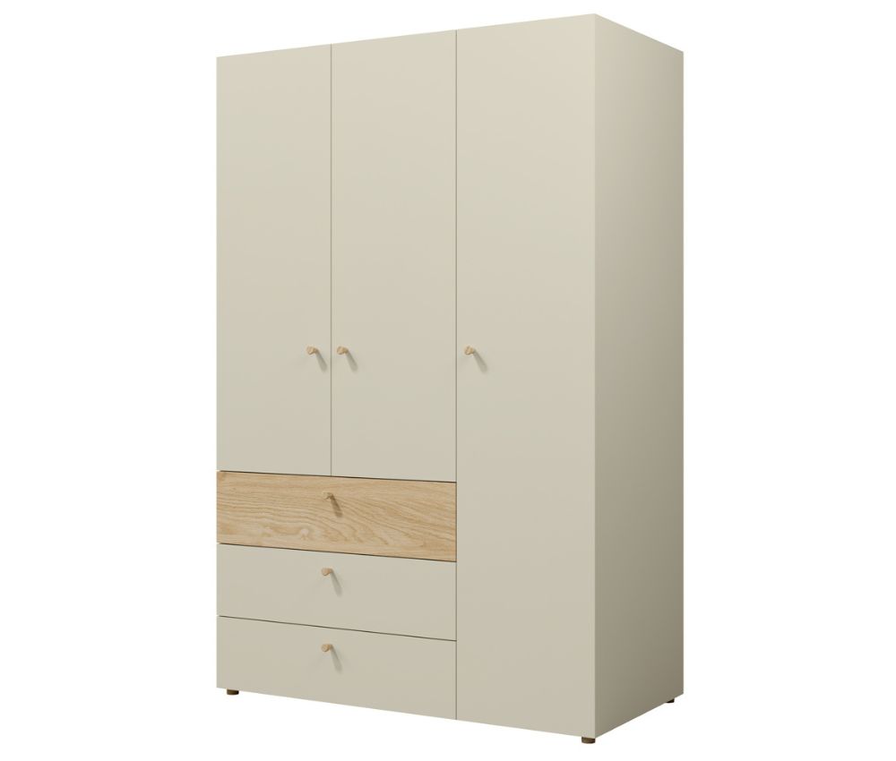 Lurevo Mika Cashmere 3 Osztású Szekrény részlet