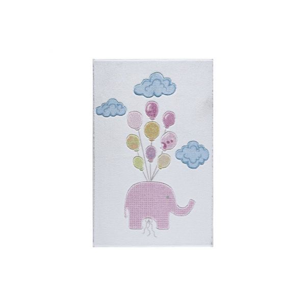 Confetti Lufis Rózsaszín Elefánt Szőnyeg (100x150 Cm)