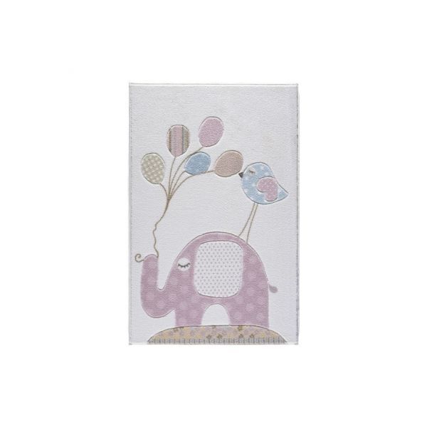 Confetti Rózsaszín Foltos Elefánt Szőnyeg (100x150 Cm)