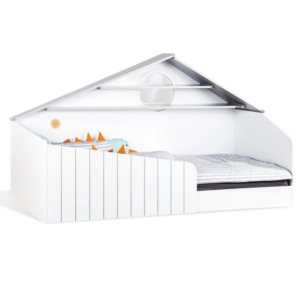Caploonba Bird House Montessori Ágy LED Világítással (100x200 Cm)