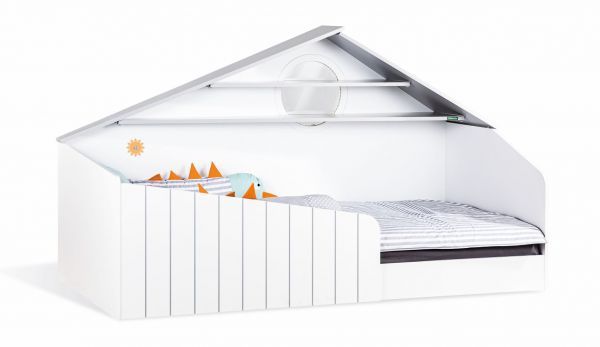 Caploonba Bird House Montessori Ágy LED Világítással (100x200 Cm)