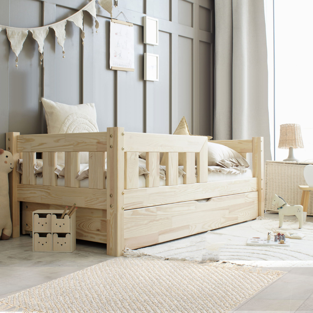 Luloo Basic Maxi Plus Gyerekágy Tárolóval (pótágyazható, több színben, méretben)