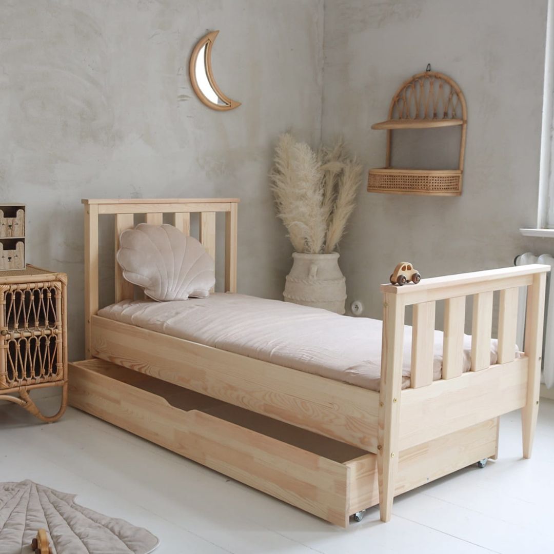 Luloo Boho Maxi Plus Ifjúsági Gyerekágy Tárolóval (pótágyazható, több színben, méretben)