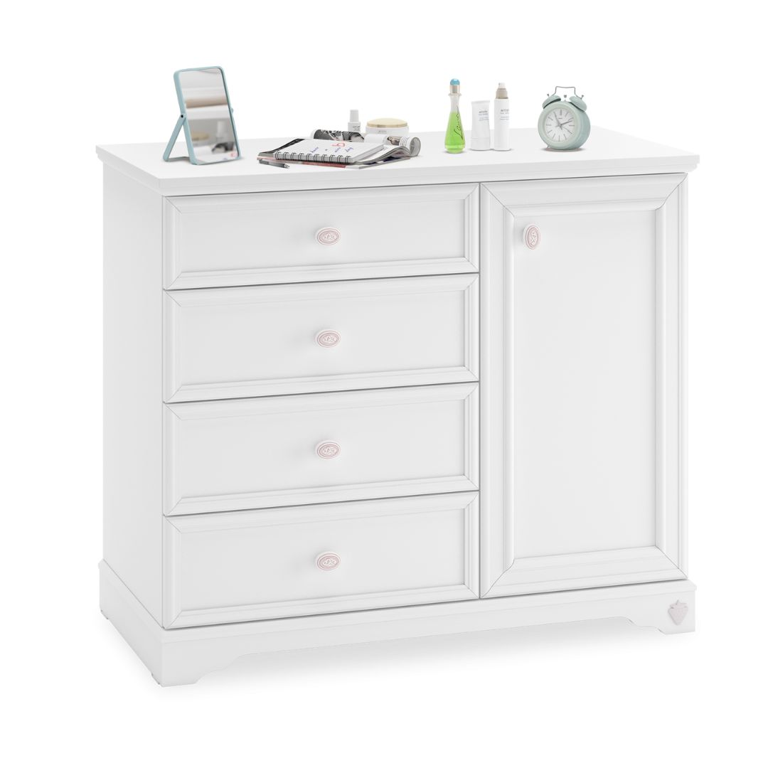 Cilek Rustic White Komód
