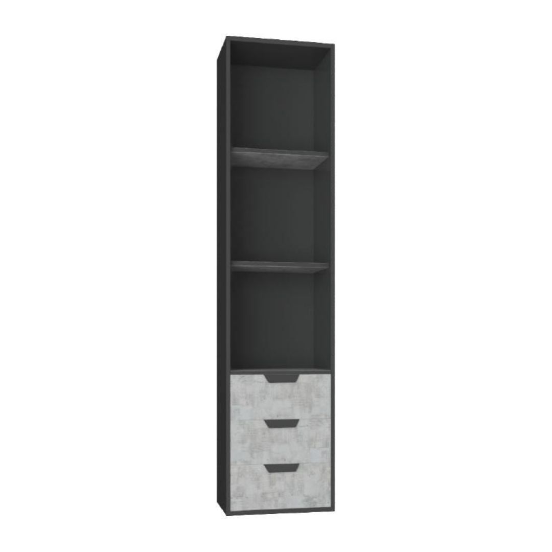 Meblar Nano Shadow Könyvesszekrény IV.