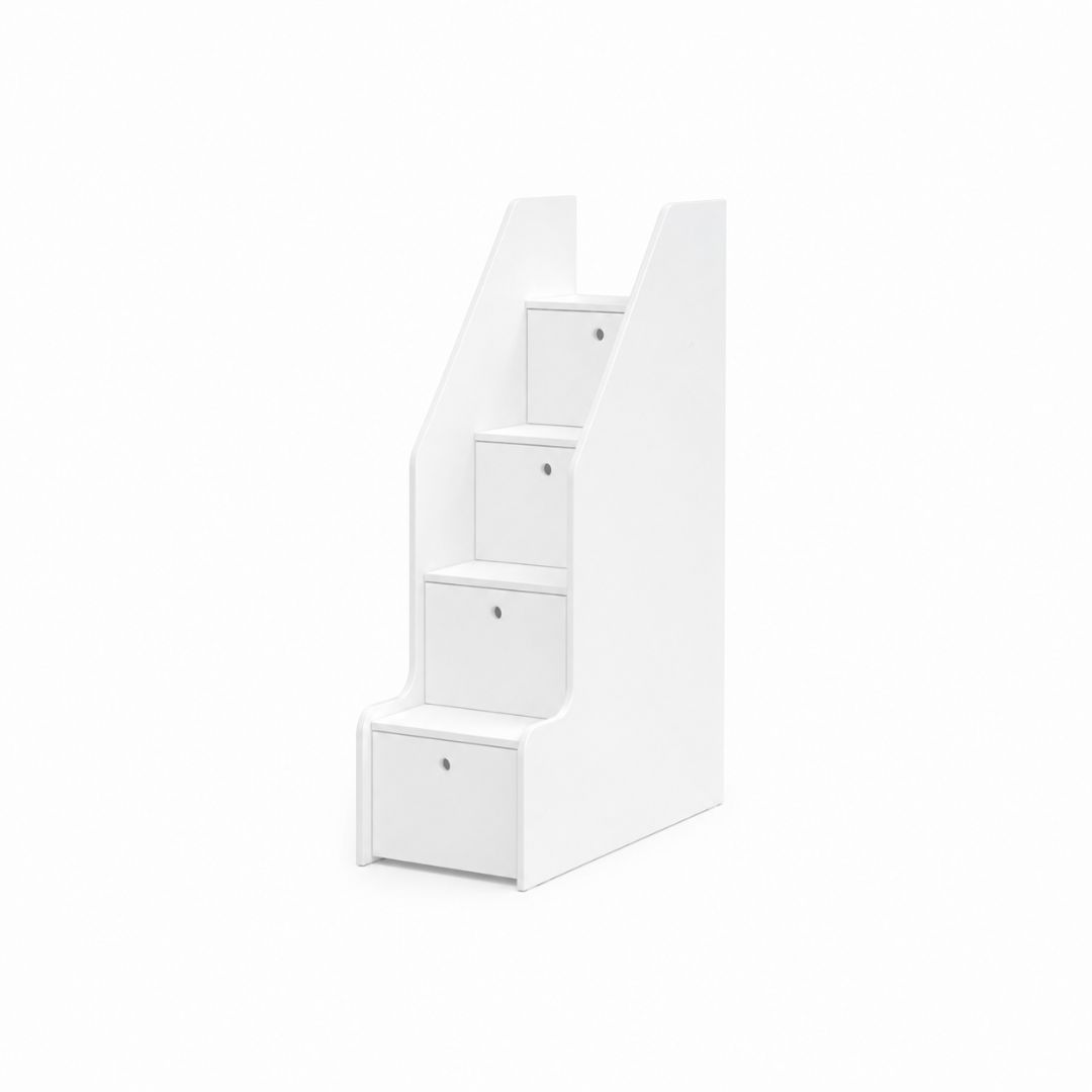 Cilek White Studio Lépcső Tároló Fiókokkal
