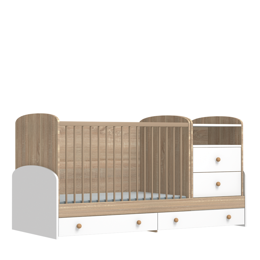 Faktum Mia PopUp Kombi Babaágy (70x120 Cm-80x180 Cm)