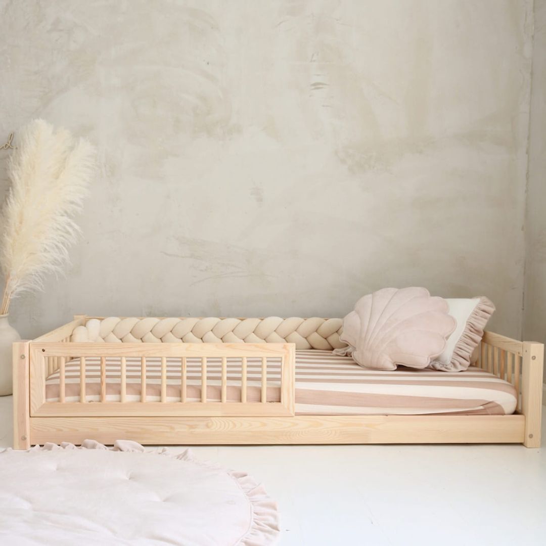 Luloo Basic Dream Natúr Montessori Gyerekágy (80x160 cm)
