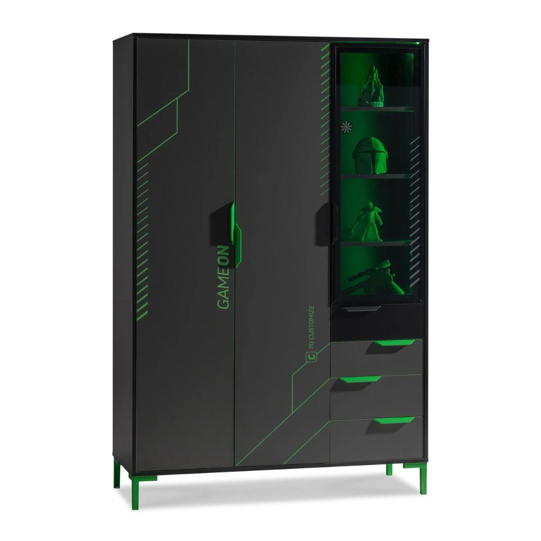Caploonba Targon Gamer Plus 3 Ajtós Szekrény
