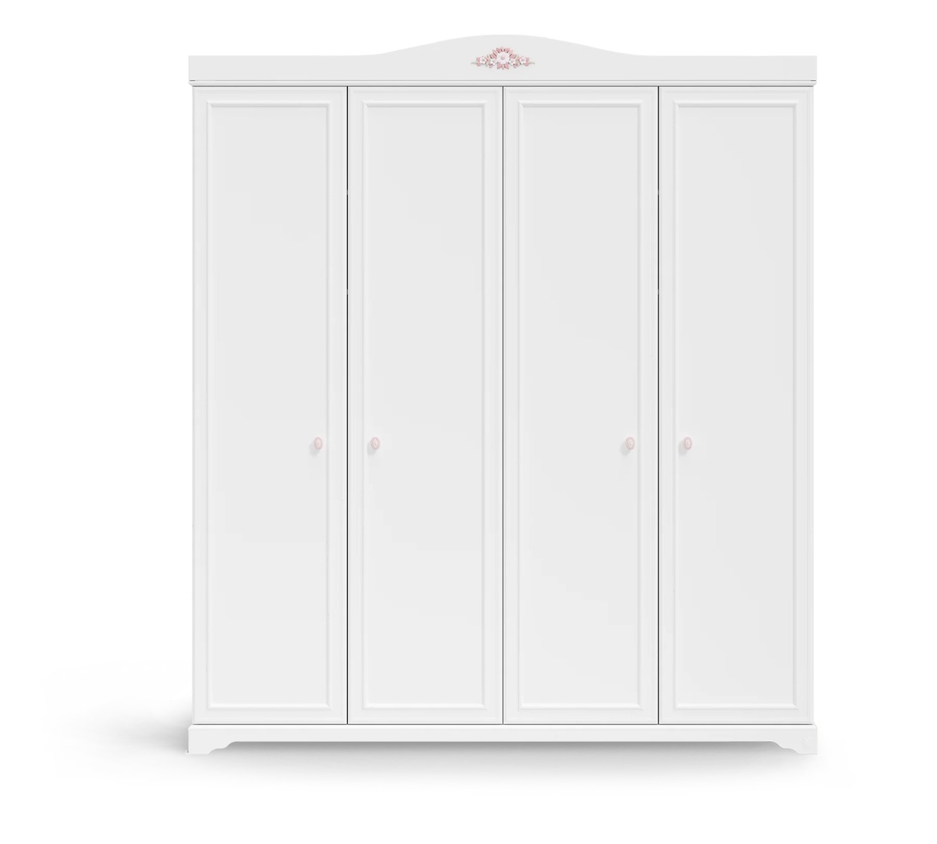 Cilek Rustic White 4 Ajtós Szekrény